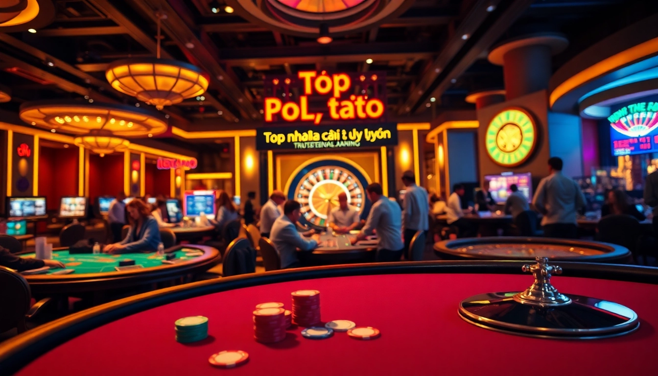 Experience the excitement at casinos known for top nhà cái uy tín, with vibrant gaming tables and thrilling roulette action.