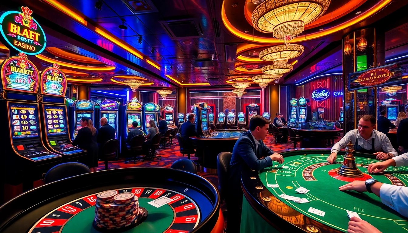 Players enjoying thrilling games at a casino featuring incredible activities like slots and poker at https://debet7a.com/.