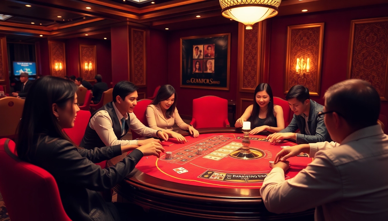 Engage in thrilling gameplay at the Best Casino Online in Singapore, surrounded by luxury and excitement.