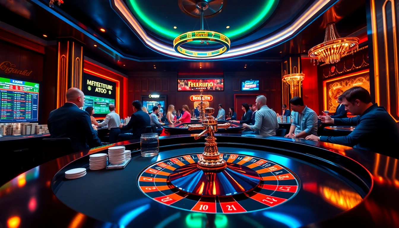 Players enjoying an exciting roulette game at ketqua24.net casino.